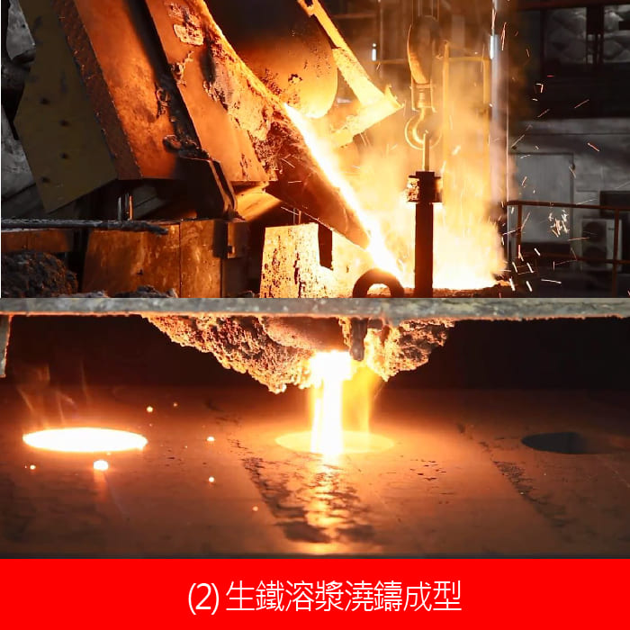 鑄鐵鍋製造過程-03生鐵澆鑄.jpg