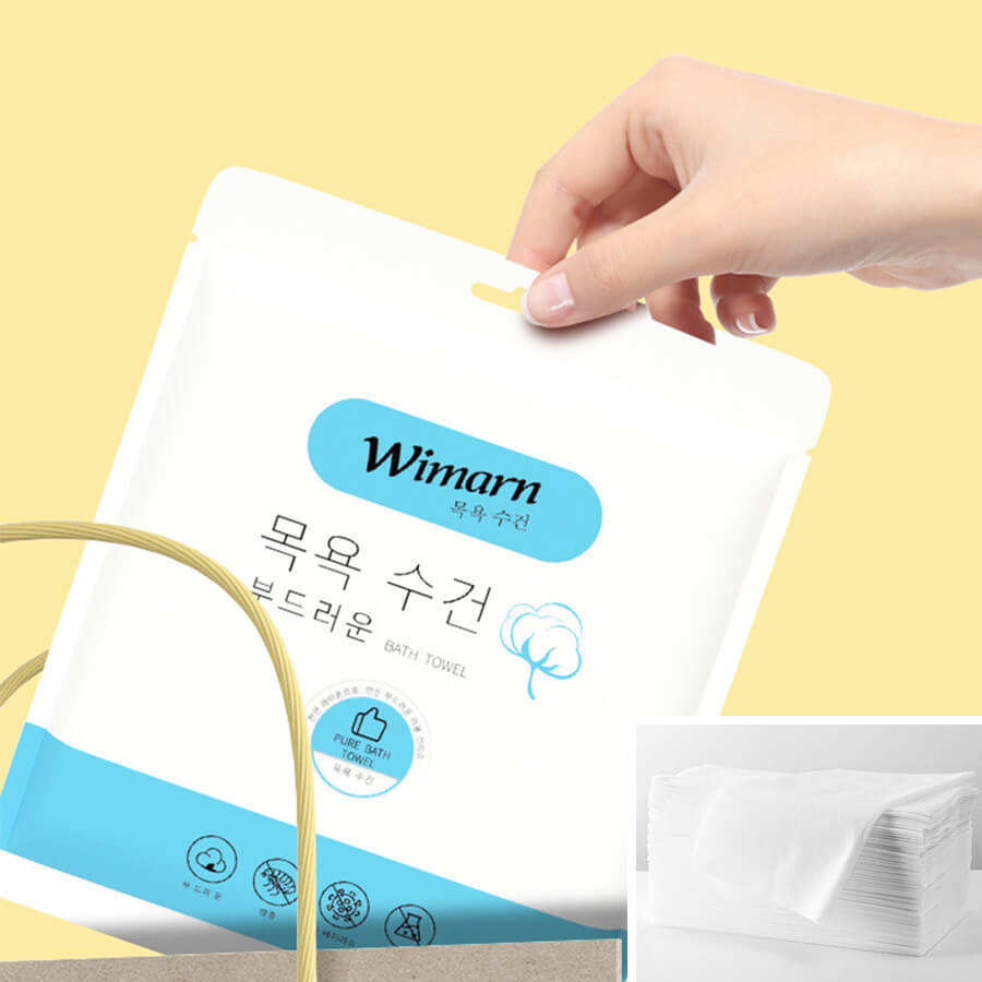 韓國一次性浴巾毛巾組